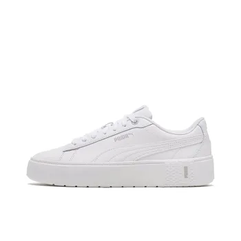 PUMA Smash Platform V2 'Triple White' Women's