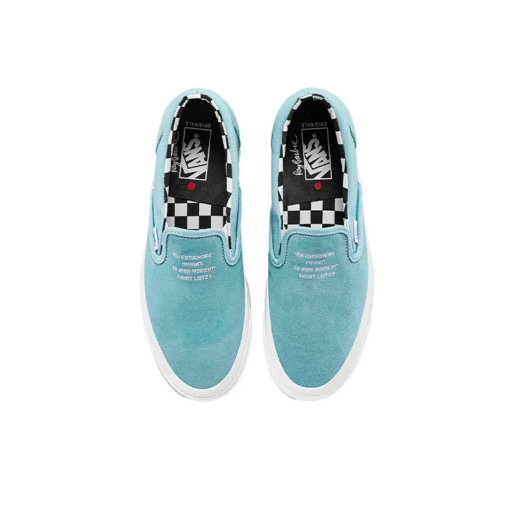 Vans Og Classic Slip On Lx Ray Barbee Leica Light Blue-3