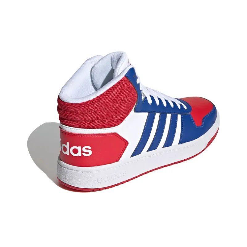 Adidas Neo Hoops 2.0 Mid 'White Blue Red'-3