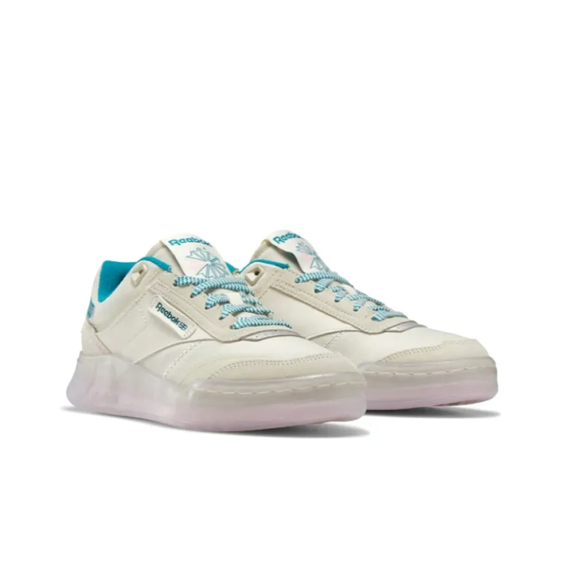 Reebok Club C Legacy Breathable Low-Top Skateboard Shoes Unisex White Green-2