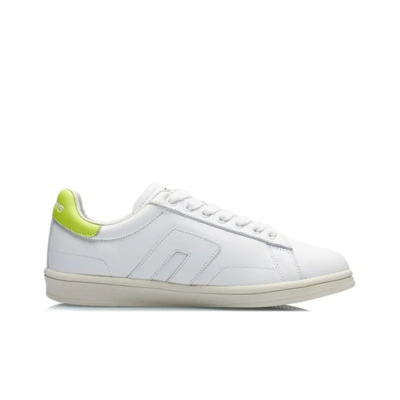 LiNing CF Tracing Low Top Skateboard Shoes Women's White-1