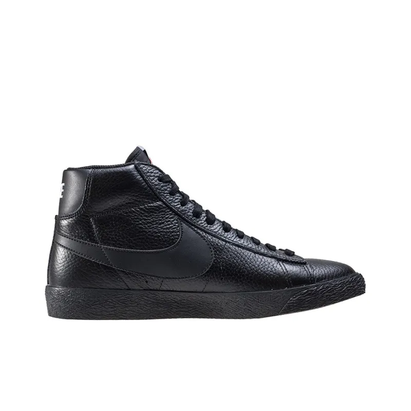 Nike Blazer Mid Prm 'Black'-1