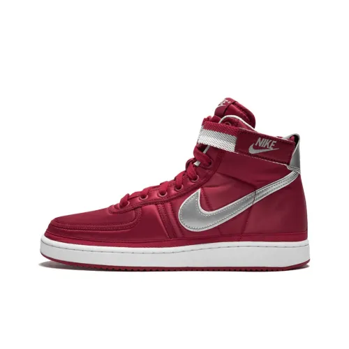 Nike Vandal High Supreme University Red Metallic Silver