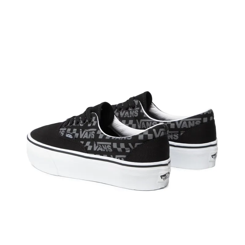 Era Vans Platform 'Reflective Logo Black'-3