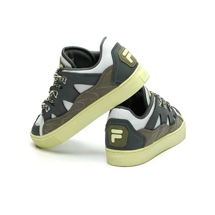FILA FUSION Casper Skate Shoes 'Green White'-4