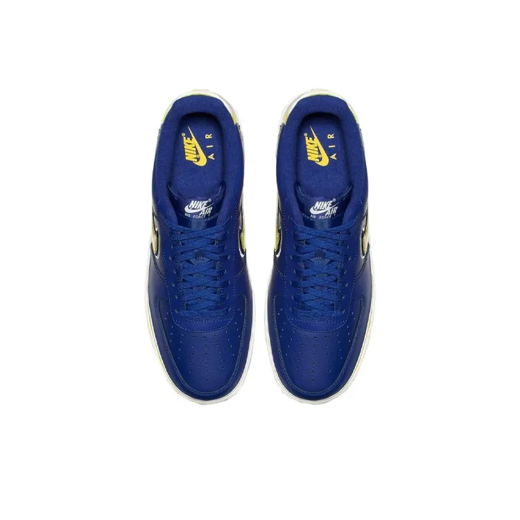 Nike Air Force 1 Low Sport Nba Deep Royal University Gold-3