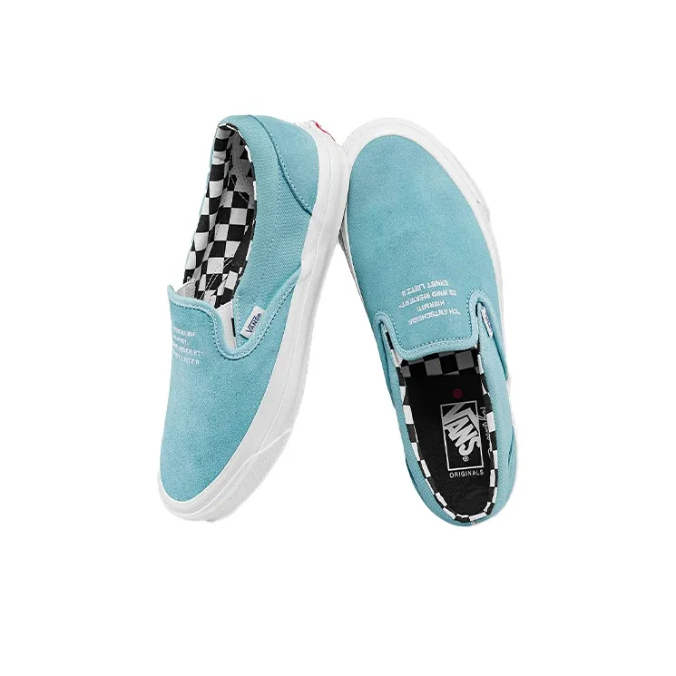 Vans Og Classic Slip On Lx Ray Barbee Leica Light Blue-4