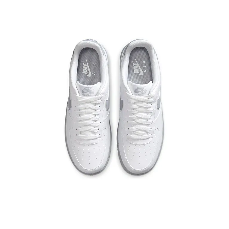 Nike Air Force 1 07 White Grey Sole-3
