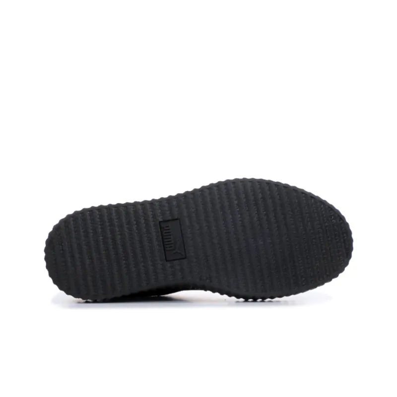 PUMA Creepers Rihanna Fenty Satin Black Women's-5