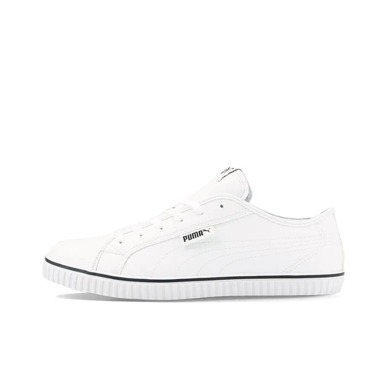 PUMA Ever LoPro Casual Skate Shoes Unisex White Black-0
