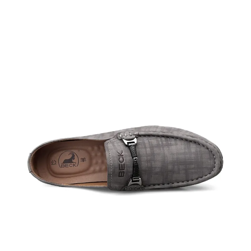BECK Men's Casual Shoes Men Low Top Sand/Gray-8