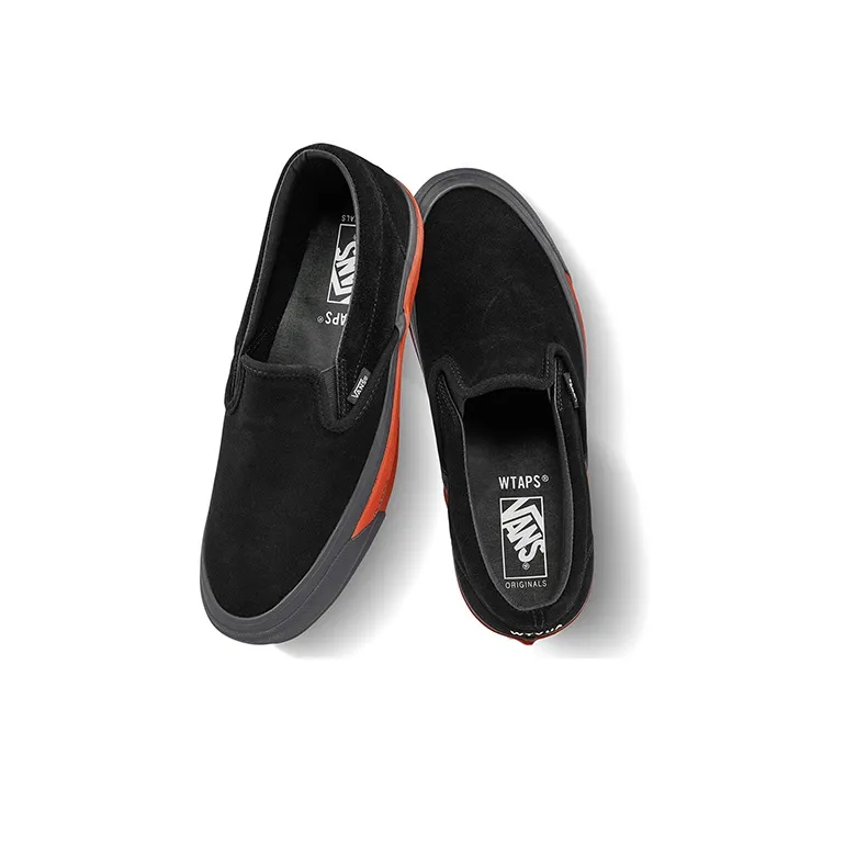 Vans Wtaps X Og Classic Slip On Lx 'Black Red'-3
