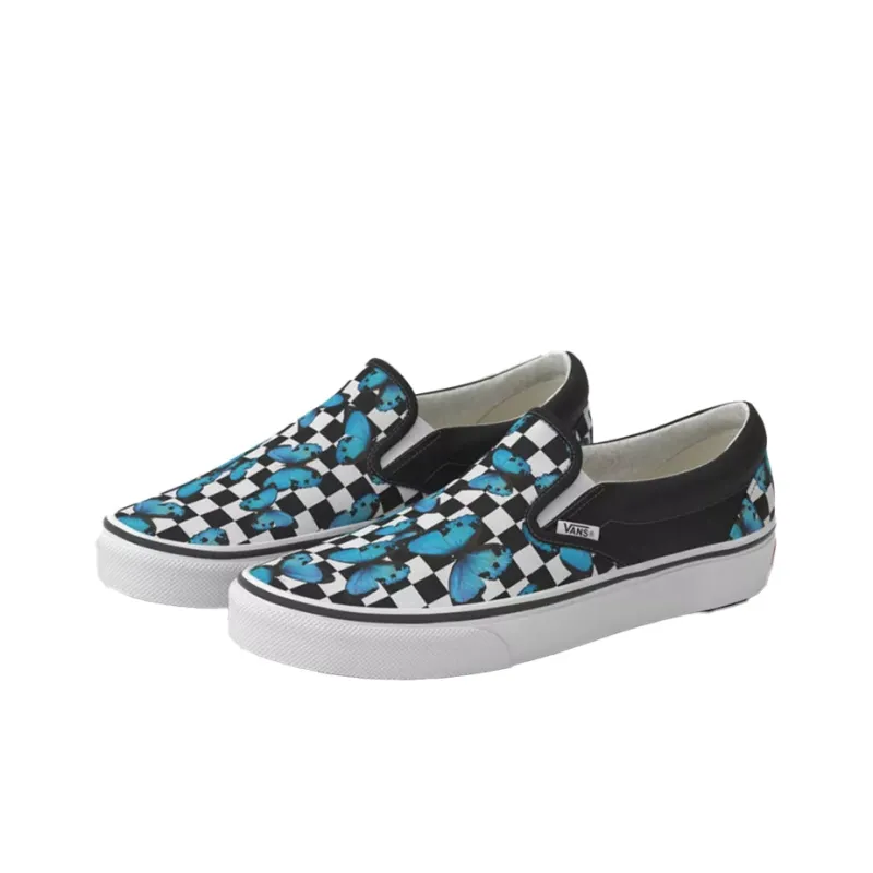 Vans Classic Slip On 'Butterfly Checkerboard'-2