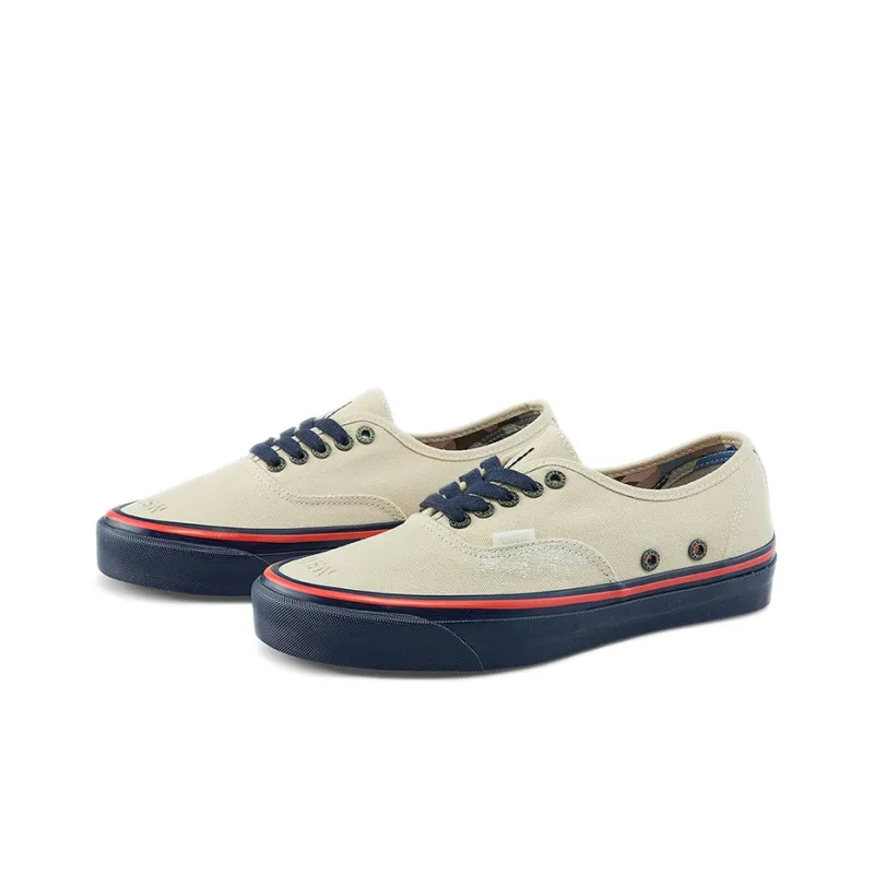 Vans Vault Og Authentic Lx Nigel Cabourn Natural Navy-1
