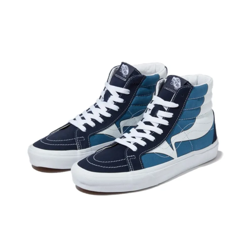 Sk8 Vans Hi Reissue 'Warp Parisian Night Navy'-2