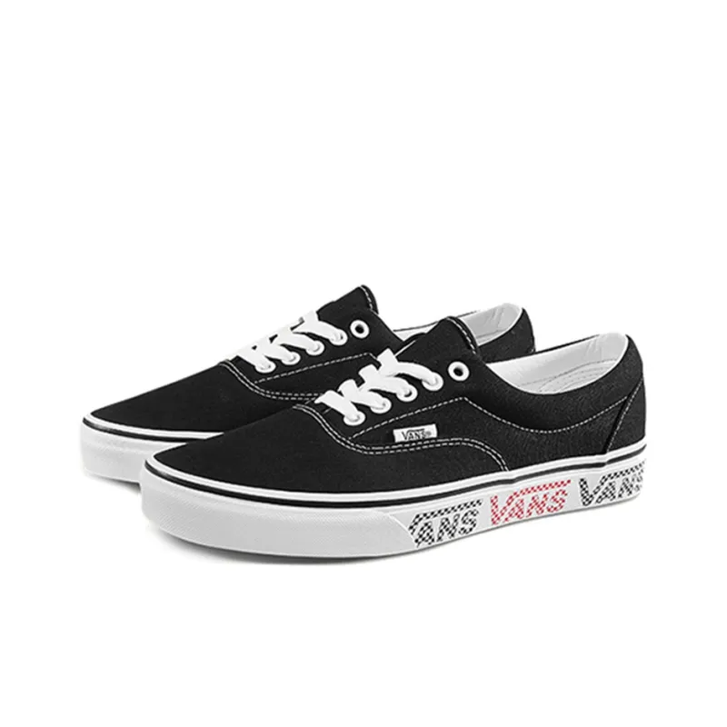 Vans The Era Checker Logo Black-2