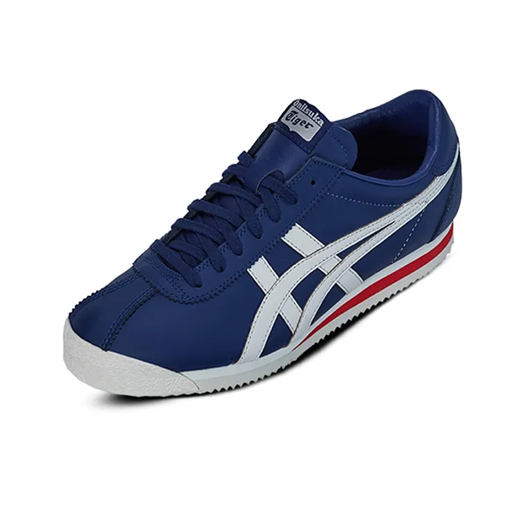 Onitsuka Tiger Corsair Abrasion Resistant Low Top Skateboard Shoes Unisex Dark Blue-1