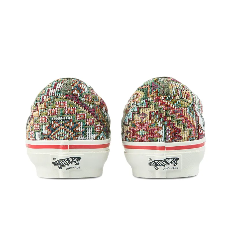 Slip On Nigel Cabourn X Og Classic Vans Lx 'Carpet Green Mix'-5
