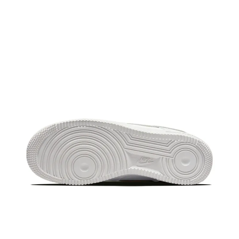 Nike Air Force 1 Low White Gold Glitter Swoosh Women's-5