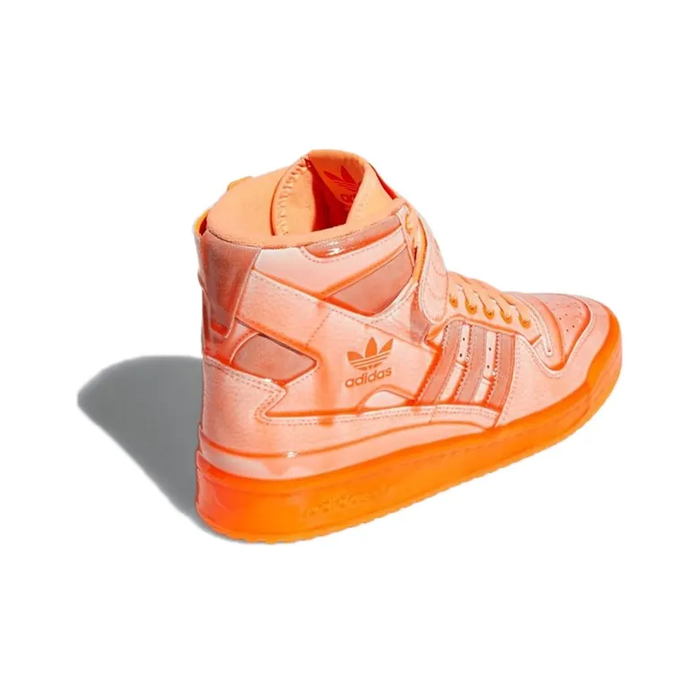 Adidas Jeremy Scott X Forum High 'Dipped Signal Orange'-3
