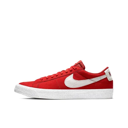 Nike Sb Skateboard denim Zoom Low Cnvs 'Red White'