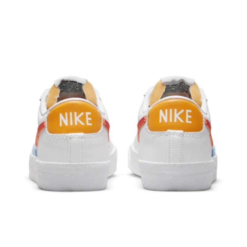 Nike Blazer Low '77 'White Orange' Women's-4