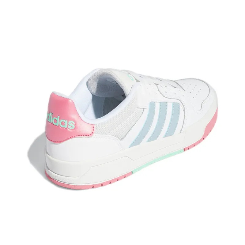 Adidas Entrap Cozy Wear Resistant Skate Shoes 'White Pink Blue' Women's-3