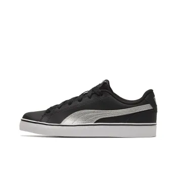 PUMA Court Point Vulc V2 Black/White/Silvery Low Casual Board Shoes