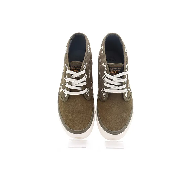 Vans Chukka Boot Wtaps Olive Crossbones-3
