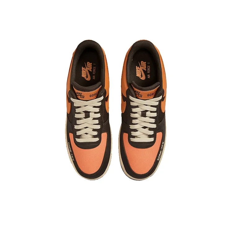 Nike Air Force 1 Low Gore Tex Brown Orange-3