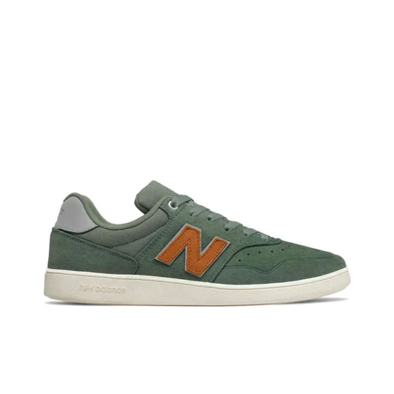 New Balance NB 288 Skateboard Shoes Unisex Low-Top Olive Green/Orange-1