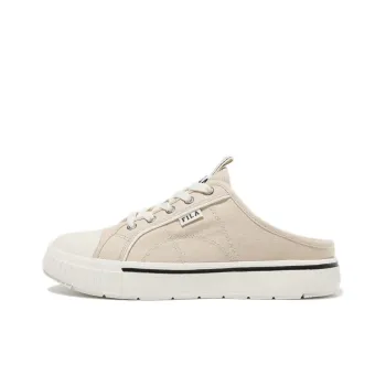FILA Unisex Low Top Slip on Sneakers Khaki