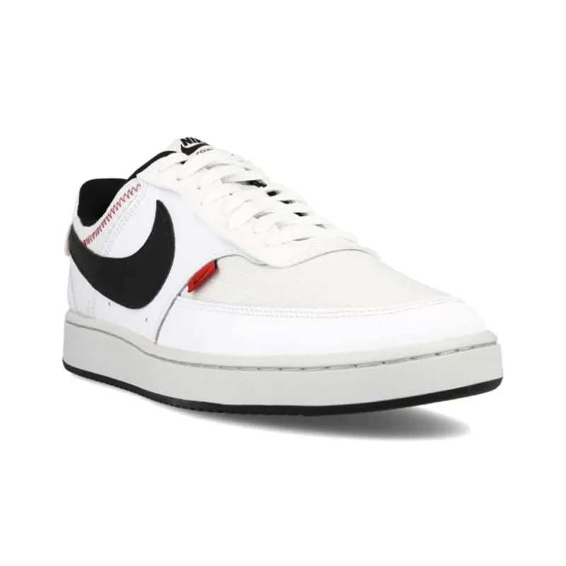 Nike Court Vision Low Premium White Black-2