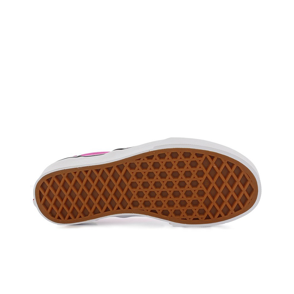 raspberry rose checkered vans