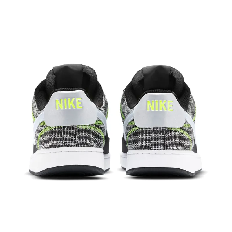 Nike Court Vision Low Premium 'Black Grey Green'-3