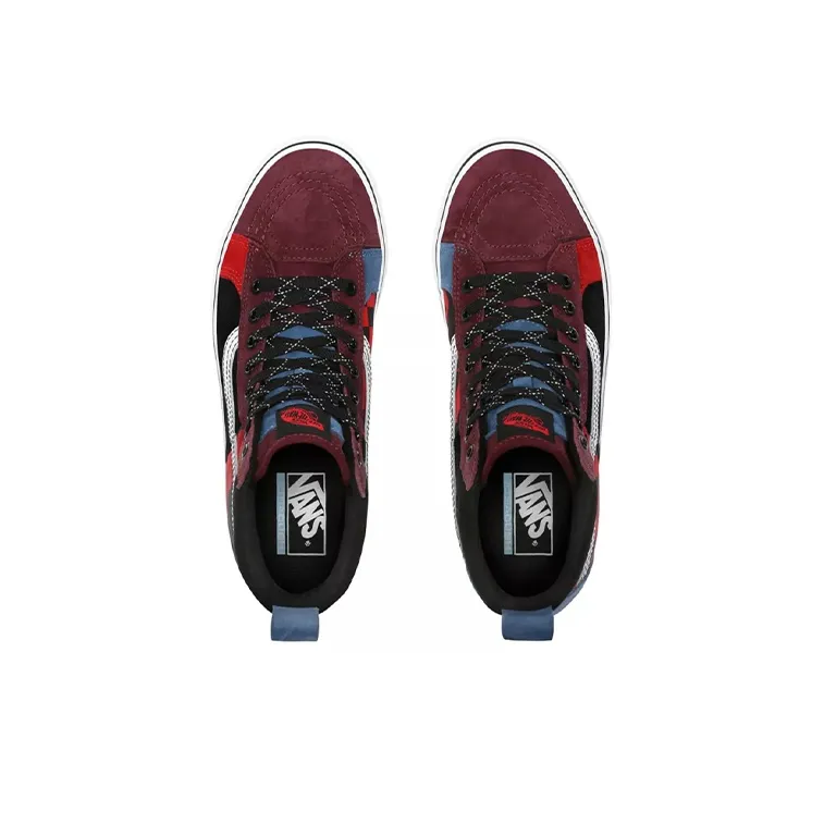 Vans SK8 Hi 46 Mte Dx Black/Red Checkboard-4