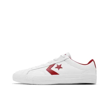 Converse Star Player Ox White Red Leather 'White Red'