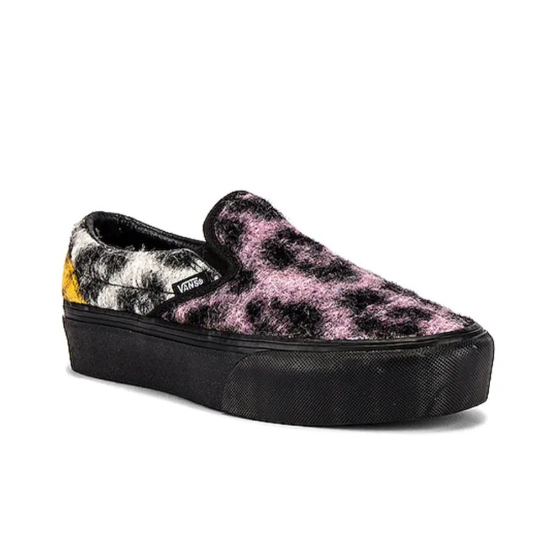 Vans Classic Slip On Platform 'Mix Leopard'-2