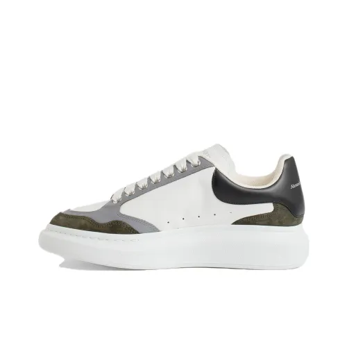 Alexander McQueen Skateboard Shoes Men Low-Top White, Black, Gray