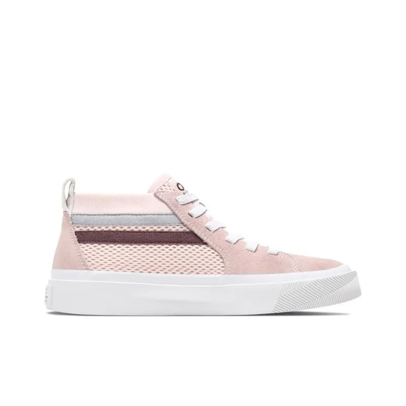 Skechers Skateboard Shoes Women's Mid-Top Pink-1