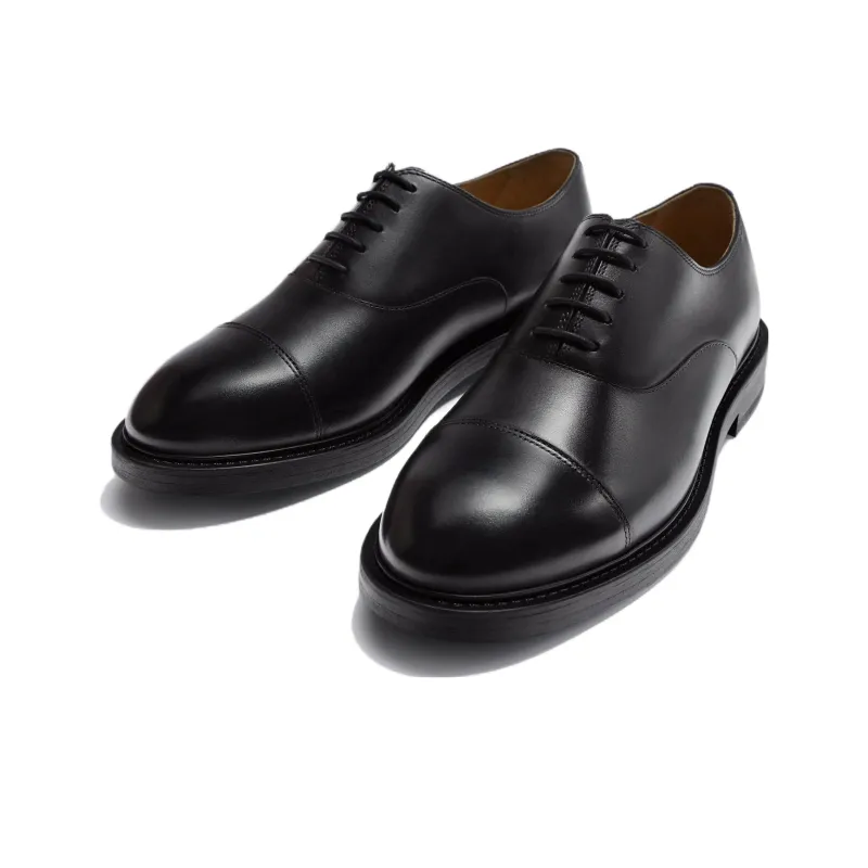 ZARA Dress Shoes Men Low-Top Black-1