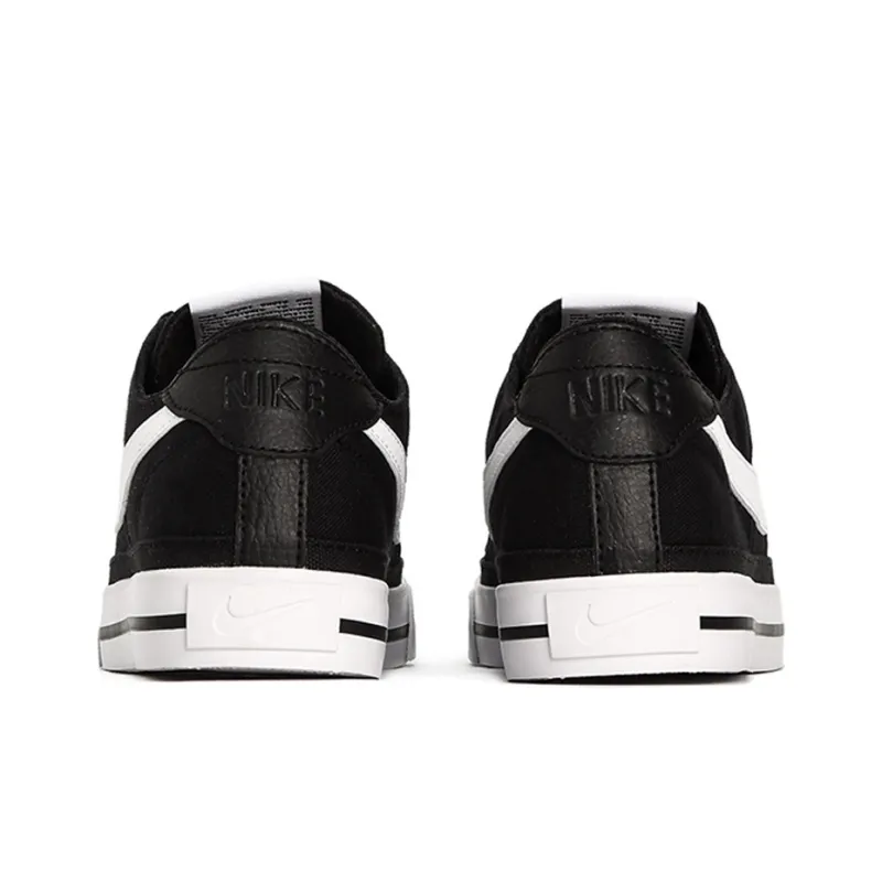 Nike Court Legacy Canvas Black White Women's-4