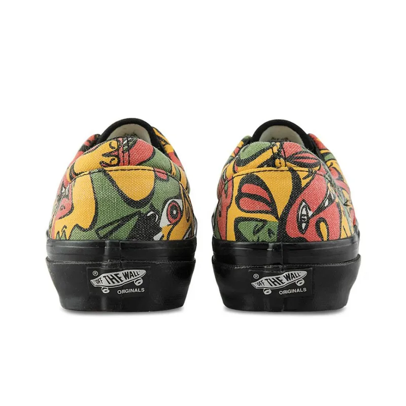 Vans Og Era Lx Graffiti Yellow Red Green-4
