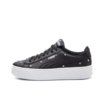 PUMA Vikky Stacked Studs Anti-Slip Wear-Resistant Low-Top Skateboard Shoes Women's Black
