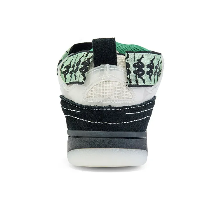 Kappa Fatty Coverage Low Top Skateboard Shoes Unisex White-5