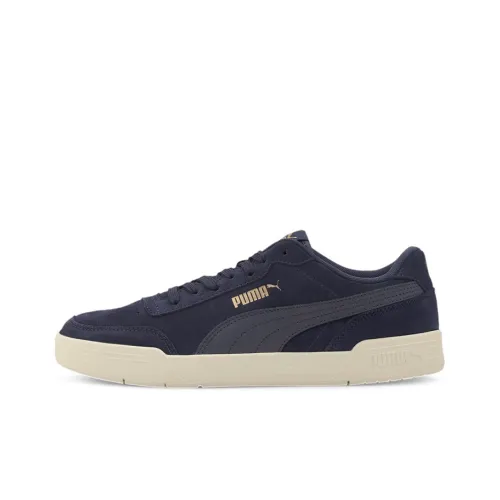 PUMA Caracal Skateboard Shoes Unisex Low-Top Tweed Blue