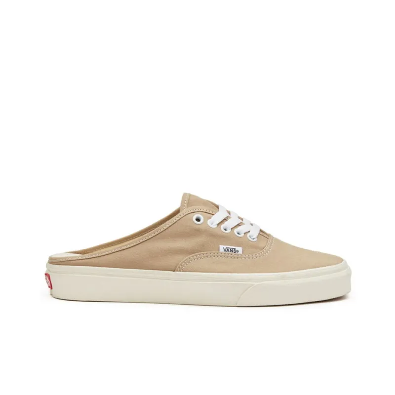 Vans Canvas Authentic Mule Sneakers Brown-1
