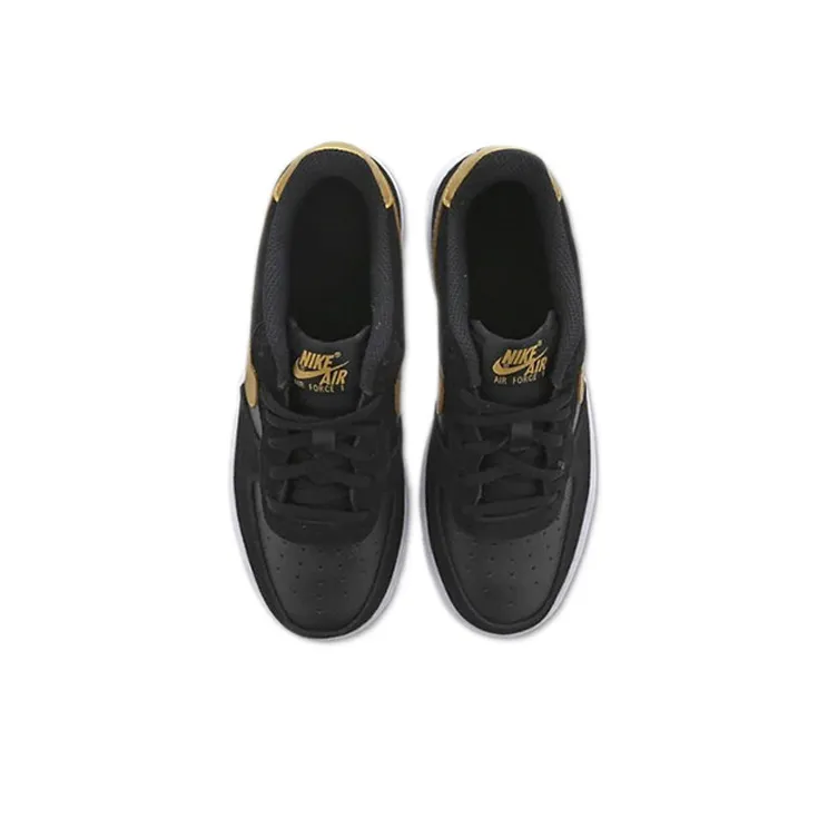 Nike Air Force 1 '07 LV8 'Black Metallic Gold' Gs-3