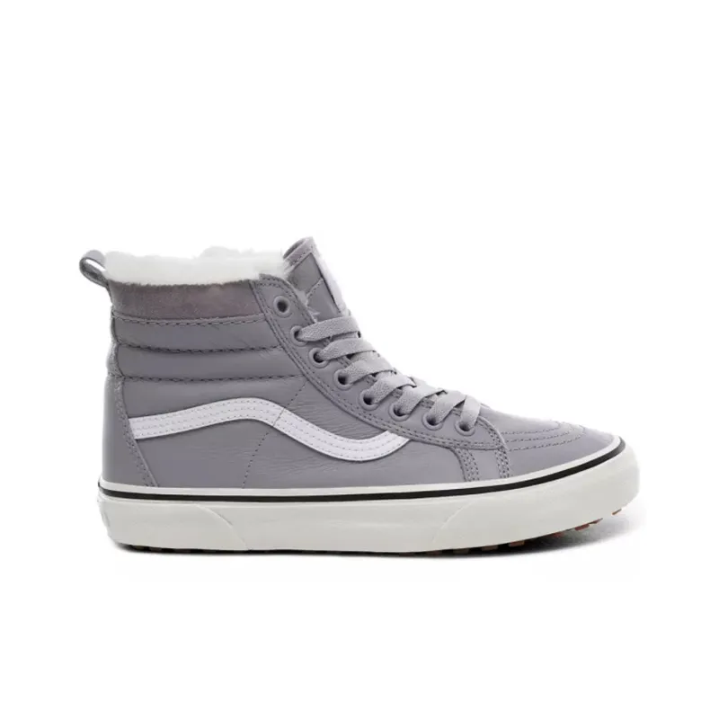 Vans SK8 HI Mte Grey/White-1