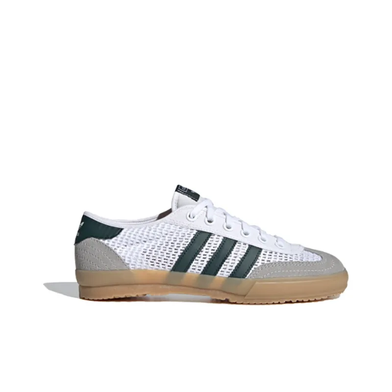 Adidas Tischtennis White Green Gum-1